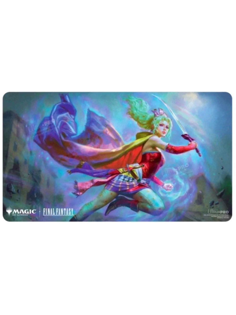 Magic Final Fantasy Card playmat ultra pro Terra Herald of Hope MTG Commander